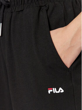 Fila Spodnji Del Trenirke FAW0559 Črna Relaxed Fit