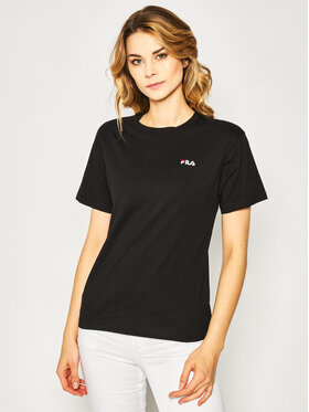 Fila Fila T-Shirt Eara 687469 Czarny Regular Fit