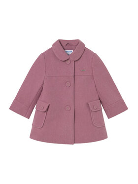 Mayoral Mayoral Cappotto di transizione 2433 Rosa Regular Fit