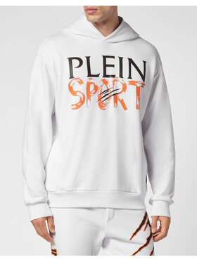 Plein Sport Plein Sport Bluza 8239 Biały Regular Fit