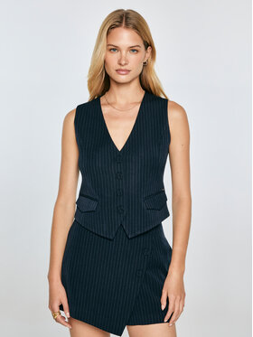 BIG STAR BIG STAR Kamizelka ELVIA Granatowy Slim Fit
