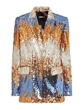 PHILIPP PLEIN PHILIPP PLEIN Sako 4007 Modrá Loose Fit