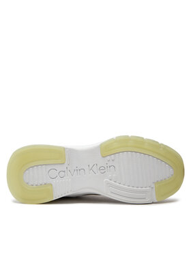 Calvin Klein Superge Runner Lace Up Mesh Mix HW0HW01904 Rjava