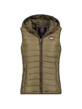 Geographical Norway Geographical Norway Kamizelka WW1198F/GNO-STORM Zielony Regular Fit