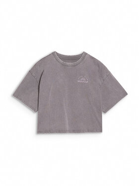 4F 4F T-Shirt SWELLS OF THE OCEAN Szary Oversize