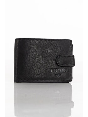 Mustang Mustang Portafoglio da uomo DENIMO WALLET Nero