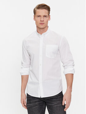 Pepe Jeans Pepe Jeans Marškiniai Prince PM308270 Balta Regular Fit