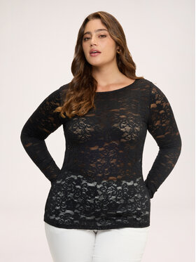 Fiorella Rubino Fiorella Rubino T-shirt G01EL009519N033 Nero Regular Fit