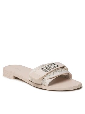 Guess Guess Mules / sandales de bain Elyze2 FL6E2L FAL19 Beige