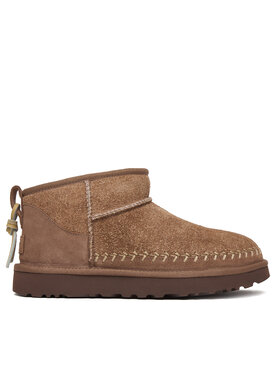 Ugg Ugg Stivali da neve W Classic Ultra Mini Biarritz 1171538 Beige