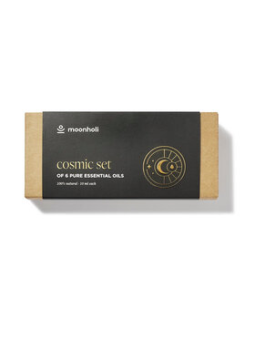 Moonholi Moonholi Komplet olejków zapachowych COSMIC SET Czarny
