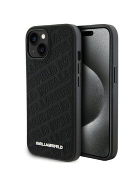 KARL LAGERFELD KARL LAGERFELD Etui na telefon iPhone 15 Plus Czarny