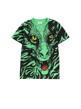 Coccodrillo Coccodrillo T-Shirt WC5143204DBJ Πράσινο Regular Fit