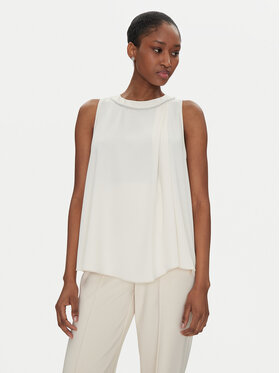 Rinascimento Rinascimento Majica CFC0122465003 Écru Regular Fit