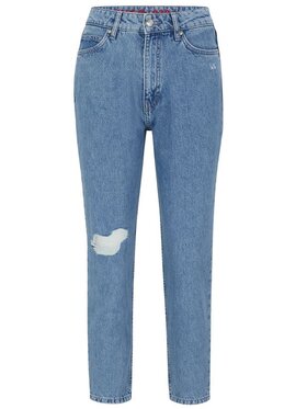 HUGO Hugo Jeansy 50491301 Modrá Mom Fit
