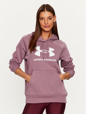 Under Armour Under Armour Bluza Ua Rival Fleece Big Logo Hdy 1379501 Fioletowy Loose Fit
