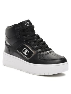 Champion Champion Sneakersy Mid Cut Shoe Foul Play Plat Mid Metal S11600-KK001 Černá