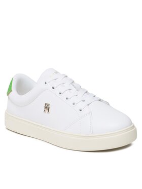 Tommy Hilfiger Tommy Hilfiger Sneakersy Elevated Essential Court Sneaker FW0FW06965 Biały
