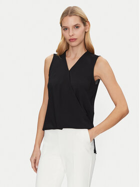Rinascimento Rinascimento Bluse CFC0122910003 Schwarz Regular Fit