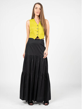 Pinko Pinko Marynarka 1G15YU 7435 | Cedevole Gilet Żółty Slim Fit