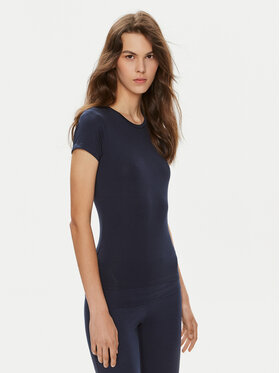 Gina Tricot Gina Tricot T-särk 21287 Tumesinine Slim Fit