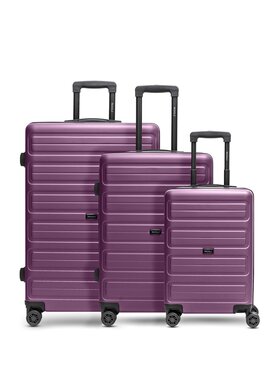 Redolz Redolz Komplet walizek 275594 Fioletowy