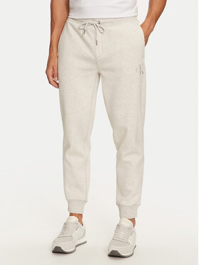 Calvin Klein Jeans Calvin Klein Jeans Pantaloni trening Monologo J30J325658 Gri Regular Fit