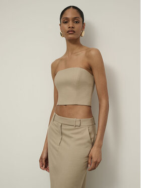 La Mania La Mania Corsetto LUCE Beige Classic Fit