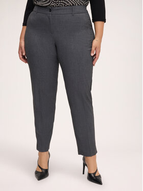 Fiorella Rubino Fiorella Rubino Spodnie materiałowe P059T005407N023 Szary Slim Fit