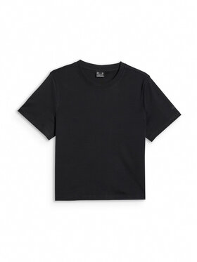 4F 4F T-Shirt ESSENTIALS Czarny Regular Fit