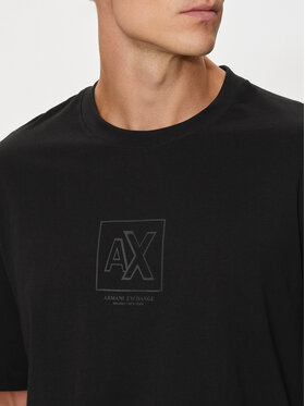 Armani Exchange T-shirt 6DZTLE ZJ9JZ 1200 Crna Regular Fit