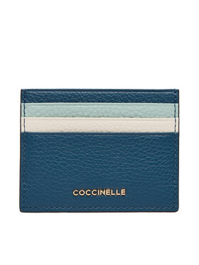 Coccinelle Coccinelle Etui za kreditne kartice M10 Metallic Tri Color E2 M10 12 95 01 Modra