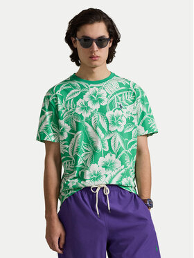 Polo Ralph Lauren Polo Ralph Lauren T-shirt 710B16614001 Zelena Regular Fit