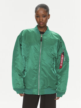 Alpha Industries Alpha Industries Kurtka bomber MA-1 Core 108010 Zielony Regular Fit