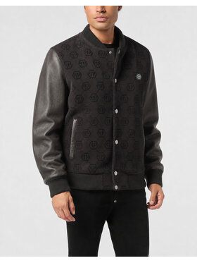 PHILIPP PLEIN PHILIPP PLEIN Bunda bomber 26087 Černá Regular Fit