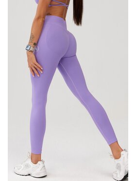 ROUGH RADICAL ROUGH RADICAL Legginsy SEAMLESS GLOW LONG Fioletowy Slim Fit