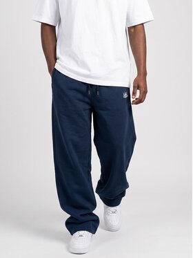 Jigga Wear Jigga Wear Spodnie dresowe Szerokie luźne 131972 Granatowy Baggy Fit