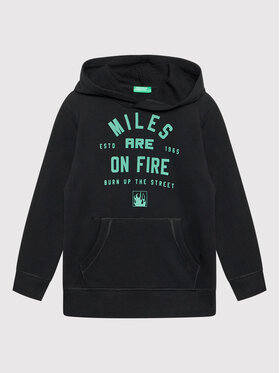 United Colors Of Benetton United Colors Of Benetton Sweatshirt 3J68C200X Schwarz Regular Fit