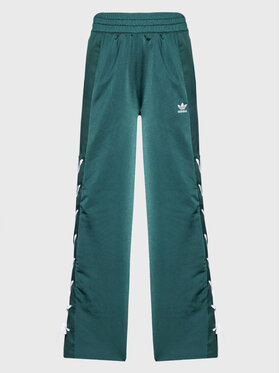 adidas adidas Долнище анцуг Always Original Laced HK5086 Зелен Relaxed Fit