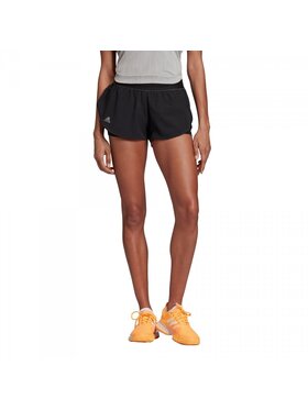 adidas adidas Szorty sportowe NY WOMENS SHORT Czarny Regular Fit