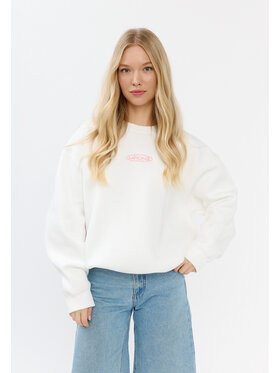 Mirons Mirons Bluza soft Biały Oversize