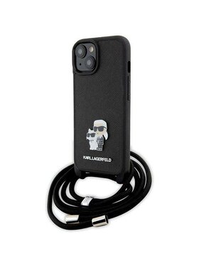 KARL LAGERFELD KARL LAGERFELD Etui na telefon Apple iPhone 15 Czarny