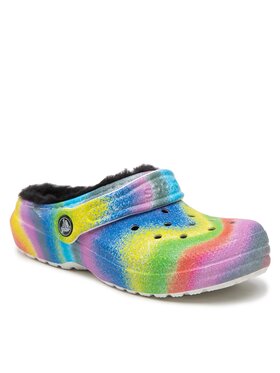 Crocs Crocs Natikače Classic Lined Spray Dye Clog K 208081 Šarena