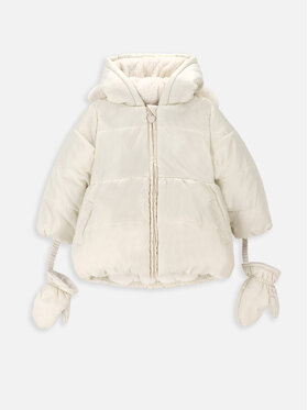 Coccodrillo Coccodrillo Зимно яке ZC3152102OGN Екрю Regular Fit