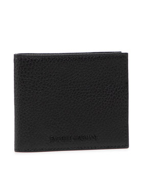 Emporio Armani Emporio Armani Малък мъжки портфейл Y4R167 Y068E 80001 Черен