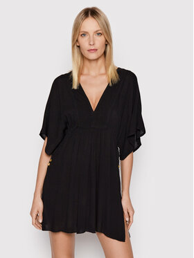 Lauren Ralph Lauren Lauren Ralph Lauren Plážové šaty 20151080 Čierna Relaxed Fit