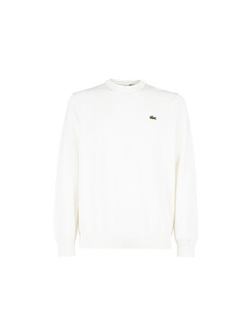 Lacoste Lacoste Sweter AH0128-70V Biały Regular Fit