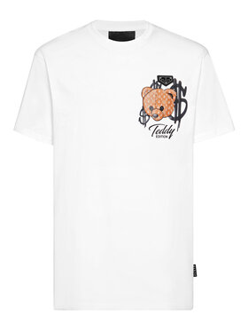 PHILIPP PLEIN PHILIPP PLEIN T-shirt 23465 Bianco Regular Fit