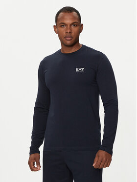 EA7 Emporio Armani EA7 Emporio Armani Longsleeve 8NPT28 PJVQZ 0562 Granatowy Regular Fit