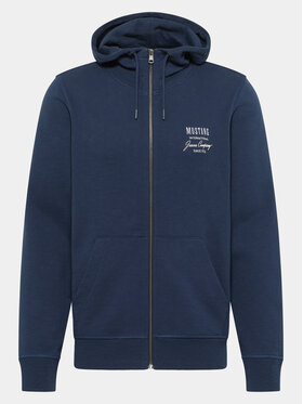 Mustang Mustang Felpa Brighton 1014787 Blu scuro Regular Fit